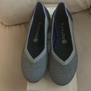 Rothys grey Birdseye